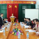 Đoàn công tác Sở Lao động, TB&XH tỉnh Lạng Sơn đến thăm và làm việc tại Trường