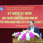 Hội nghị gặp mặt thợ mỏ và kỷ niệm 81 năm ngày Truyền thống công nhân Vùng mỏ – Truyền thống ngành Than (12/11/1936 – 12/11/2017).