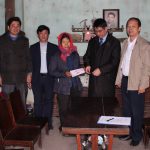 Trường Cao đẳng Than – Khoáng sản Việt Nam tổ chức thăm hỏi tặng quà các nạn nhân da cam, CBCNV khó khăn, người mắc bệnh hiểm nghèo nhân dịp Tết Nguyên Đán 2018.