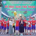Bế mạc giải thể thao cán bộ, giáo viên, công nhân viên năm 2025