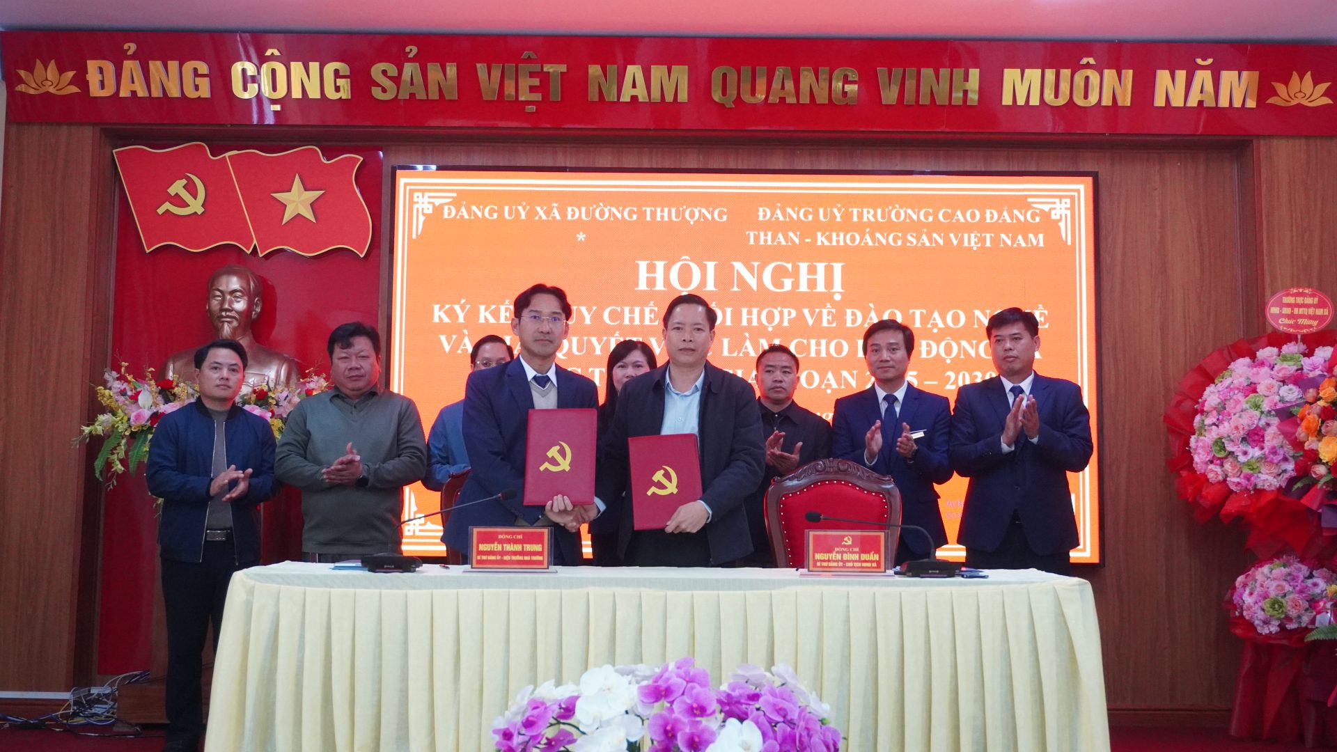 Đại biểu tham dự chương trình phối hợp tuyển sinh, đào tạo nghề với các địa phương