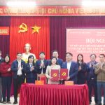 Hội nghị ký Quy chế phối hợp giữa Trường Cao đẳng Than – Khoáng sản Việt Nam, Xã Hải Lạng và Công ty Than Dương Huy – TKV